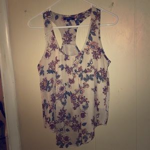 High low tank top